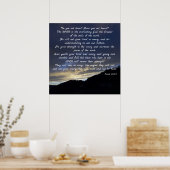 Isaiah 40;28-31 | Inspiration Poster (Küche)