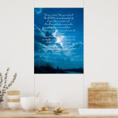 Isaiah 40;28-31 - Inspirationspopster Poster (Küche)