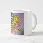 Isaiah 40:30-31 WEBU-Tasse Jumbo-Tasse (Vorderseite Rechts)