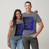 ISAIAH 40:31 000555 T-Shirt (Unisex)