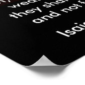 Isaiah 40:31 - Art Print Poster (Ecke)