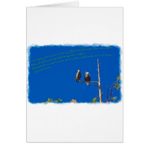 Isaiah 40:31 auf weiß