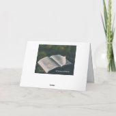 Isaiah 40:31 Die auf den Herrn warten, die Bibel Karte (Rückseite)