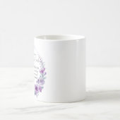 Isaiah 40:31 Die warten auf den Herrn Floral Kaffeetasse (Mittel)