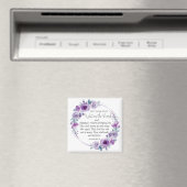 Isaiah 40:31 Die warten auf den Herrn Floral Magnet (In Situ (Geschirrspüler))