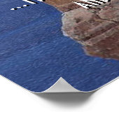 Isaiah 40: 31 Eagle Scripture Poster Print (Ecke)