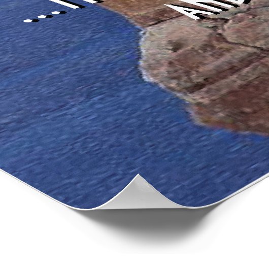 Isaiah 40: 31 Eagle Scripture Poster Print (Ecke)