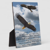 ISAIAH 40:31 FOTOPLATTE (Seite)