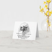 Isaiah 40:31 karte (Gelbe Blume)