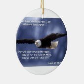 Isaiah 40:31 keramikornament (Rechts)