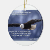 Isaiah 40:31 keramikornament (Links)