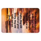 Isaiah 40:31 magnet (Horizontal)