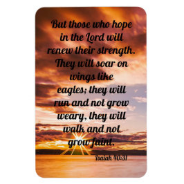 Isaiah 40:31 magnet