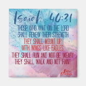Isaiah 40:31 magnet (Vorne)