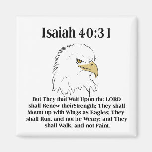 Isaiah 40:31 Magnet