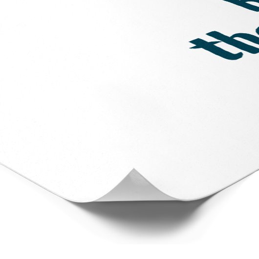 Isaiah 40:31 poster (Ecke)