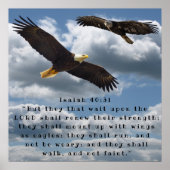 ISAIAH 40:31 POSTER (Vorne)