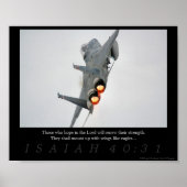 Isaiah 40:31 poster (Vorne)