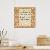 Isaiah 40:31 Poster (Küche)