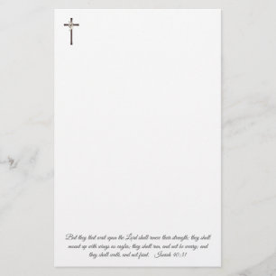 Isaiah 40:31 Schreibwaren Briefpapier