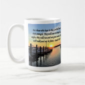 ISAIAH 40:31 SCRIPTURE VERSE KAFFEETASSE (Links)