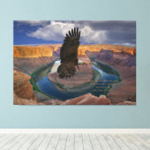 Isaiah 40:31 Scripture Wings as Eagles Print Leinwanddruck (Insitu (Holzboden))