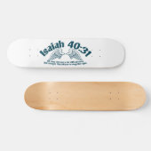 Isaiah 40:31 skateboard (Horizontal)