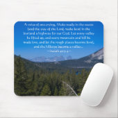 Isaiah 40:3-4 Mammottsseen Mousepad (Mit Mouse)