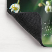 Isaiah 40:8 Das Gras kann verwelken und verblassen Mousepad (Ecke)
