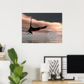 Isaiah 40 Bible Verse Poster (Heimbüro)