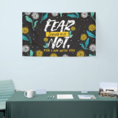 Isaiah 41:10 - Angst nicht Inspiration Bibel Verse Banner (Messeveranstaltung)
