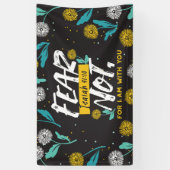 Isaiah 41:10 - Angst nicht Inspiration Bibel Verse Banner (Vertikal)