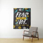 Isaiah 41:10 - Angst nicht Inspiration Bibel Verse Wandteppich (Beispiel)