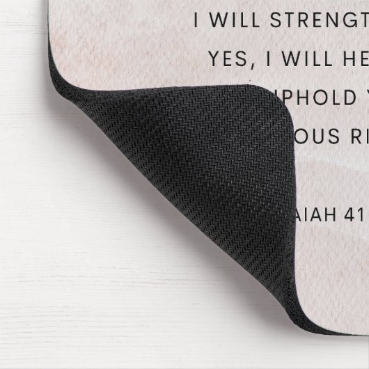 Isaiah 41:10 Angst nicht Mousepad (Ecke)