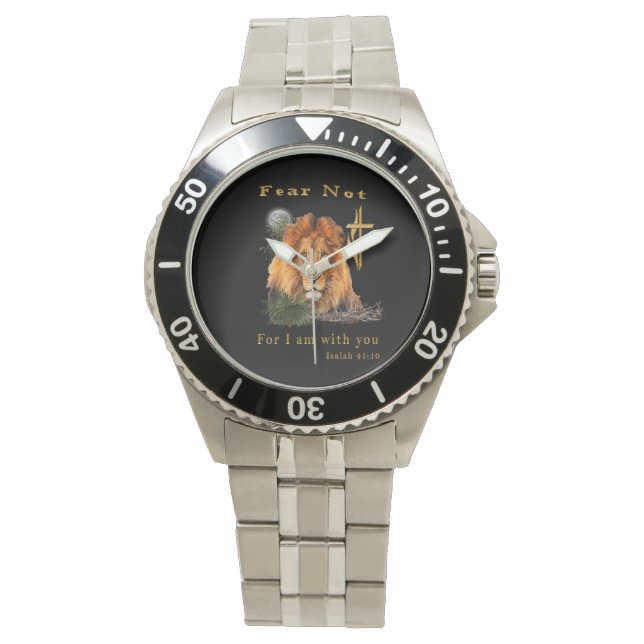 Isaiah 41:10 Artikel Armbanduhr (Vorderseite)