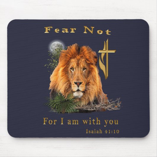 Isaiah 41:10 Artikel Mousepad (Vorne)