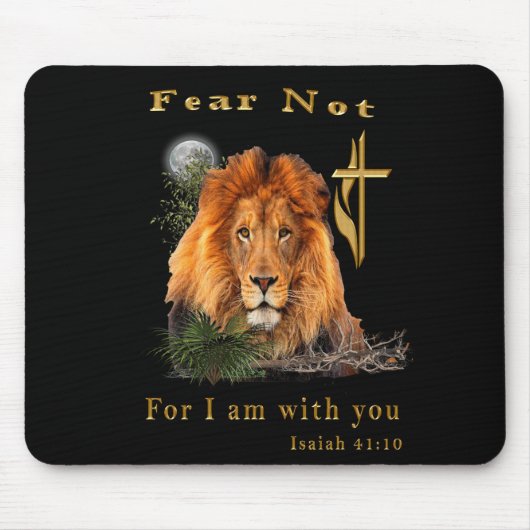 Isaiah 41:10 Artikel Mousepad (Vorne)