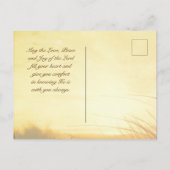 Isaiah 41:10 Bibelverse Fürchte nicht, dass ich be Postkarte (Rückseite)