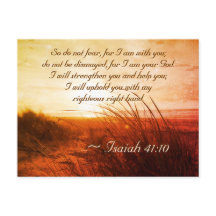 Isaiah 41:10 Bibelverse Fürchte nicht, dass ich be