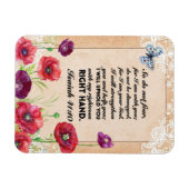 Isaiah 41:10 Bibelverse Magnet (Horizontal)