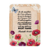 Isaiah 41:10 Bibelverse Magnet (Vertikal)