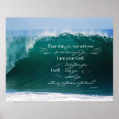Isaiah 41 10 Bible Verse Poster (Vorne)
