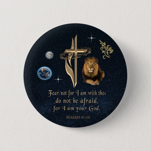 Isaiah 41:10 button (Vorderseite)