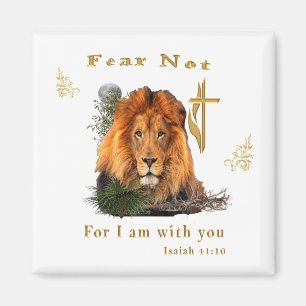 Isaiah 41:10 Christlich Magnet