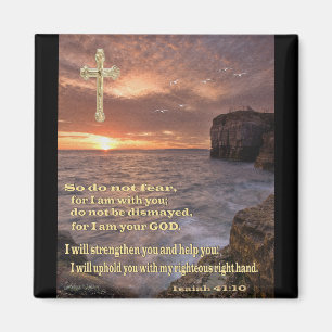 Isaiah 41: 10 christliche Geschenke Magnet
