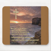 Isaiah 41: 10 christliche Geschenke Mousepad (Vorne)