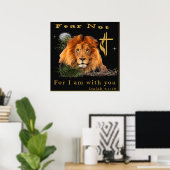 Isaiah 41:10 Christliche Poster (Heimbüro)