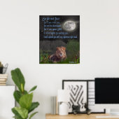 Isaiah 41: 10 christliches Poster (Heimbüro)