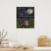 Isaiah 41: 10 christliches Poster (Küche)