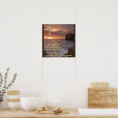 Isaiah 41 10 christliches Poster (Küche)